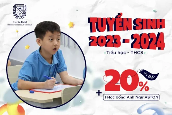 TUYỂN SINH 2023-2024 | CHƯƠNG TRÌNH GIÁO DỤC SONG NGỮ BẬC TIỂU HỌC & THCS