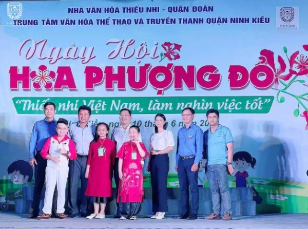 Ngày hội Hoa Phượng Đỏ | “Thiếu nhi Việt Nam - Làm nghìn việc tốt”  HỆ THỐNG GIÁO DỤC QUỐC TẾ ASTON - ACA