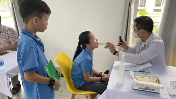 Khám sức khỏe đầu năm học cho toàn thể học sinh ACA School